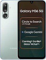 Coloris Samsung Galaxy M36